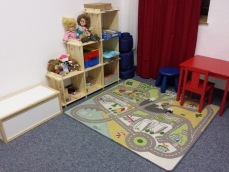 Play therapy room